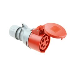 Cetac base aérea 3P+N+T vermelho 16A 400V~ IP44