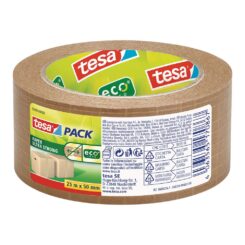 TESA Fita de embalagem de papel pardo com filamentos 50 mm x 25 m