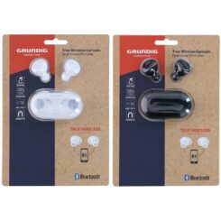 Fones de ouvido bluetooth sem fio com estojo, cores sortidas