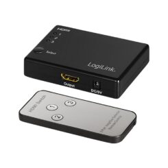 Comutador hdmi de 3 portas, 1080P/60hz logilink