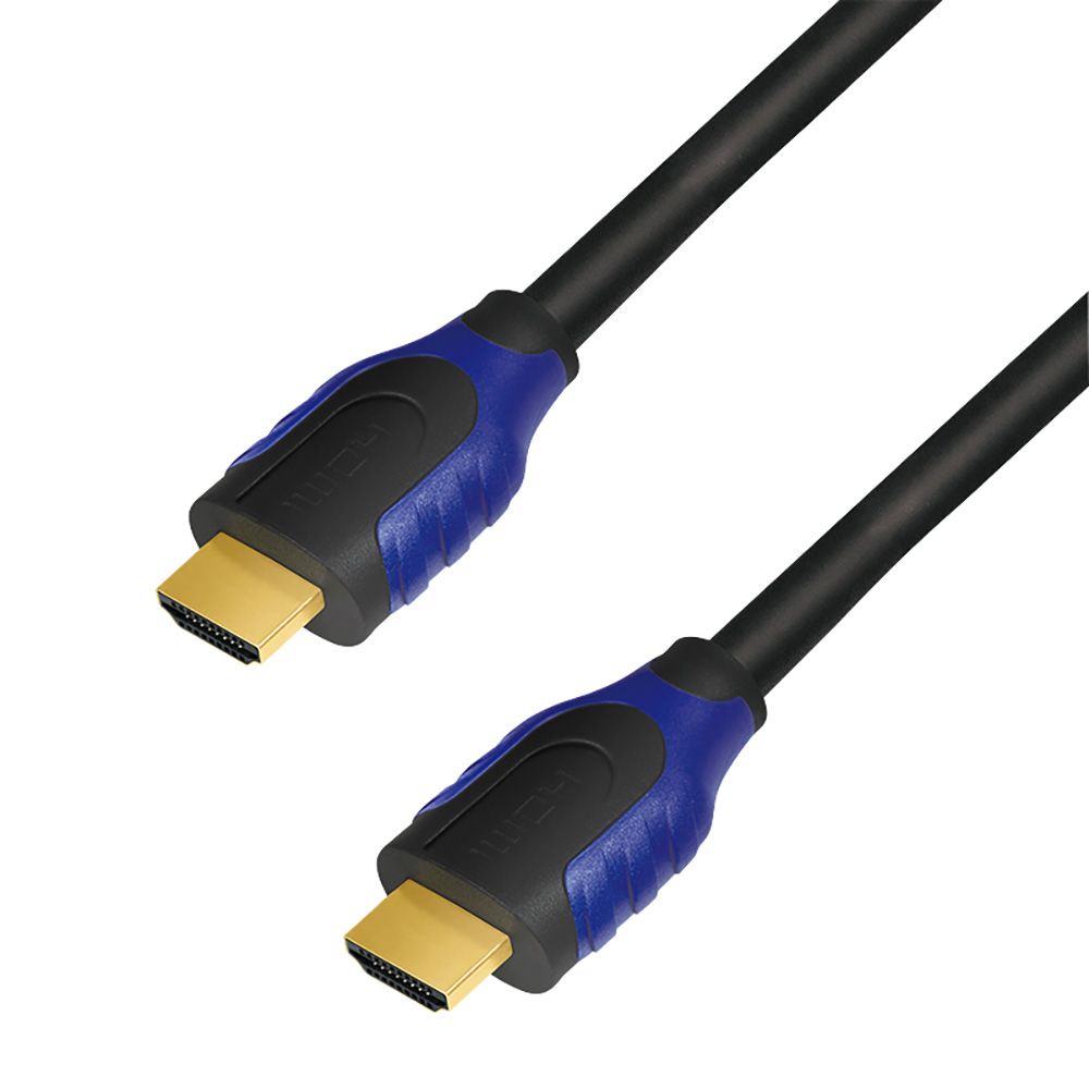 Cabo hdmi 1m 2.0 com etherne, 4K2K/60Hz, preto