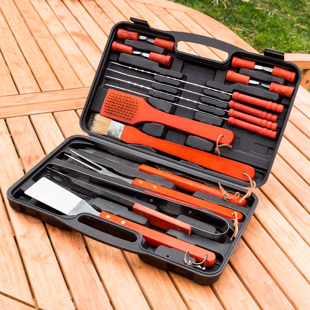 Conjunto de 18 peças de utensílios para churrasco - Image 3
