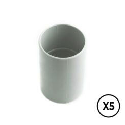Manguito gris ø 20 mm, 5 unidades