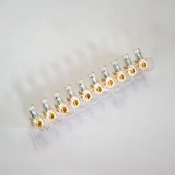 Fita cega transparente 10 pólos 6 mm²