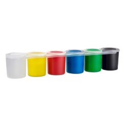 Estojo tempera 25ml com 6 cores milan