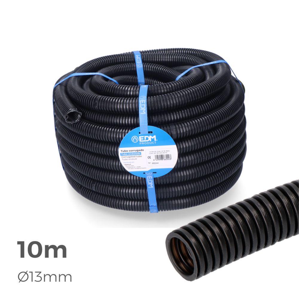 Tubo anelado para interior medida 13mm M-20 10m CE