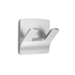 INOFIX Cabide resistente à água modelo galho duplo cromado (blister)