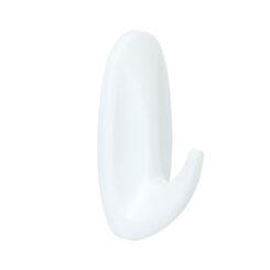 COMMAND GANCHO BRANCO, MÉDIO, 29 x 79 x 29 mm, 2 peças + 4 tiras, MÁX. 1,3 kg