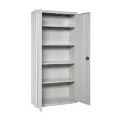 Armario multiusos 2 puertas 4 baldas, 80 x 40 x 180 cm