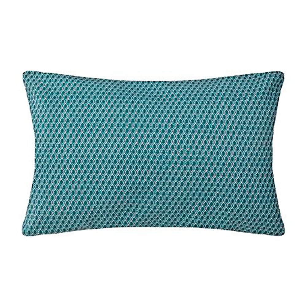 Almofada modelo otto, azul pato, 50 x 30 cm