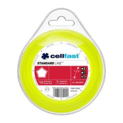 FIO para roçadora, estrela, Ø3,0 mm, dispensador 15 m