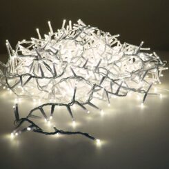 Guirlanda de 750 LED compacta, multifunção, LUZ quente (ou LUZ branca quente), exterior, 16 m