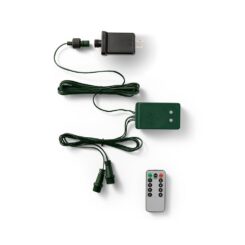 Transformador verde com controle remoto para uso externo, 5 m