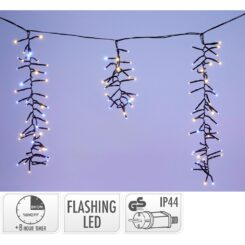 Cortina carámbanos led