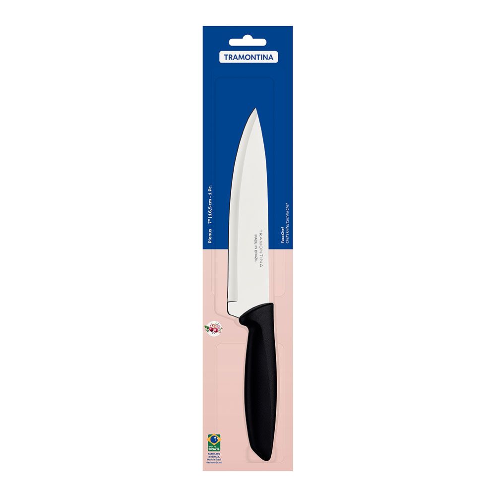 Faca de chef plenus preta, 180 mm - Image 2