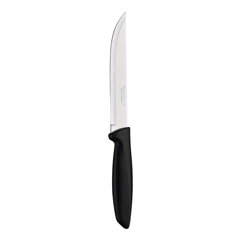 Faca de cozinha plenus preta de 152,4 mm