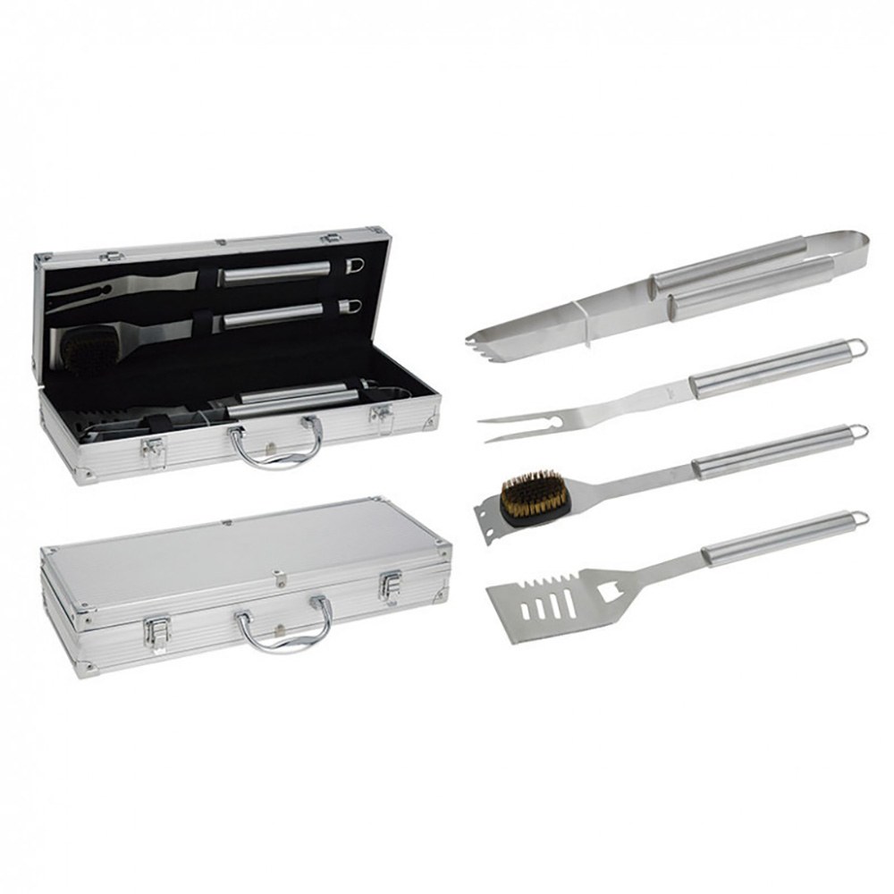 Conjunto de 4 utensílios para churrasqueira - Image 2
