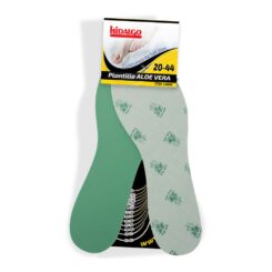 Palmilha para calçado aloé vera