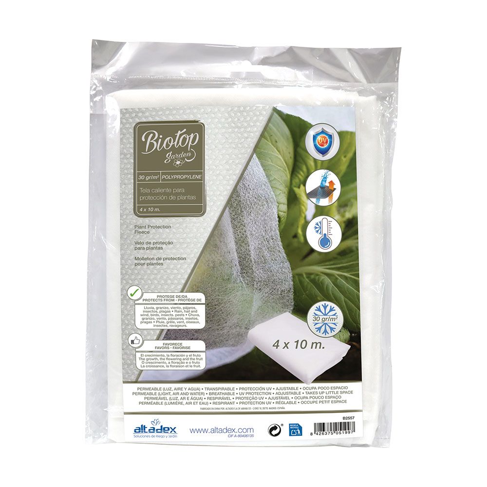 Tecido de proteção para cultivos, pano artic 4x10m 30g/m² - Image 2