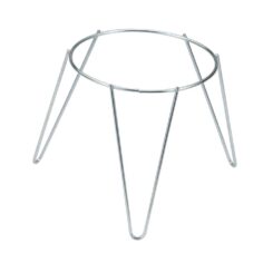 Suporte para plantas independente, zincado, Ø24 cm