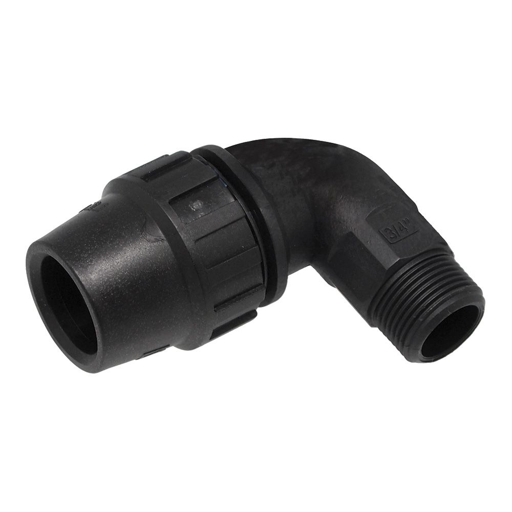 Cotovelo rosca macho ¾ POL