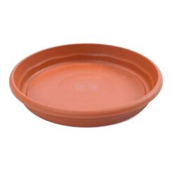 Prato de injeção COR terracota Ø30 cm para vaso ref: 74862
