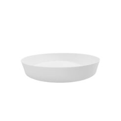 Prato de injeção COR branco Ø24 cm para vaso ref: 74938