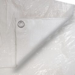 Toldo 5x8m de dupla cara. COR branco. densidade 90g/m²