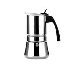 Cafeteira étnica em aço inoxidável 18 / 10, 4 chávenas