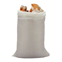 Saco de ráfia branca 50 x 80 cm, 10 UDS