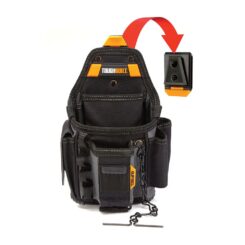 TOUGHBUILT Bolsa pequena para eletricista, com sistema cliptech, 15 x 10 x 25 cm