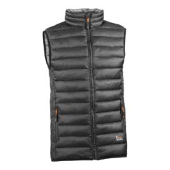 Colete acolchoado. preto. M