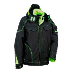 Casaco softshell tecka preto lime tamanho 56
