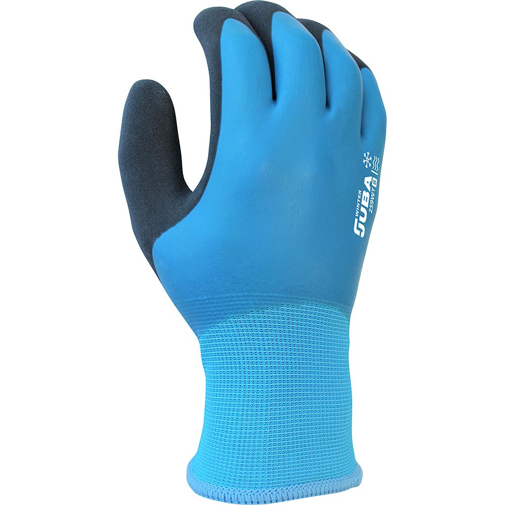 Luva de poliéster com dupla camada de látex, para trabalho a frio, T-09 - Image 2