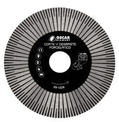 Disco corte y desbaste porcelanico pro ø125 x 20 x 22,2 mm