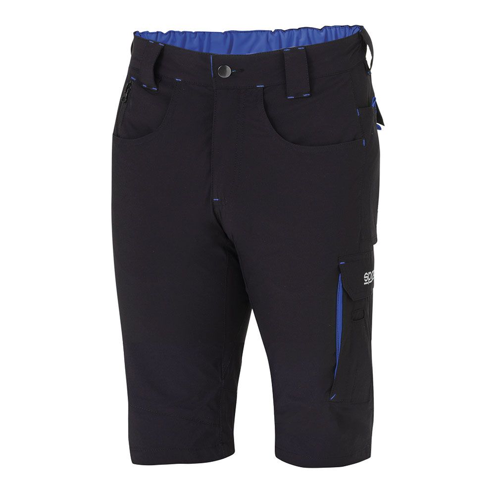 Bermuda técnica preta/azul laredo T1 - P