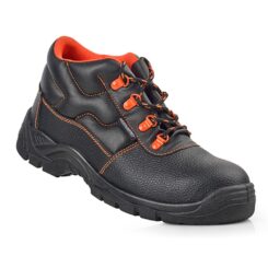 BLACKLEATHER Botas de segurança em couro preto s3 src tamanho 40