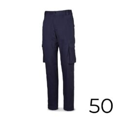 Calças strech 98% algodão 2% elastano 240g azul marinho tamanho 50 588PBSAM/50