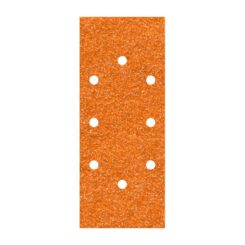 WOLFCRAFT Folhas de lixa de corindo perfuradas ovais, 93 x 230 mm, grão 120, 5 unid.