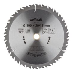 Disco de serra circular CT, Ø190 mm x 20 dentes