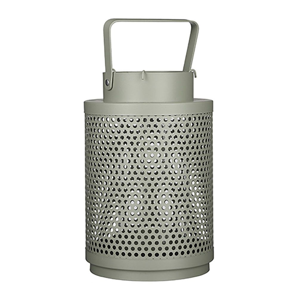 Farol porta-velas barney COR verde Ø16x25cm