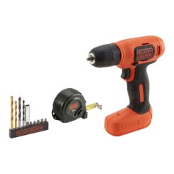 Kit furadeira para chave de fenda ultracompacto, recarregável 7,2 v, ø10 mm com 11 acessórios