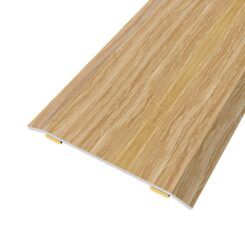 Junta de aço para mesmo nível, 40 x 3,5 mm, adesiva, flooring, lillooet, 166 cm