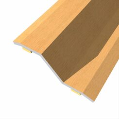 Junta de aço para desnível 8-14 mm, adesiva, flooring, carvalho, 166 x 3,6 cm