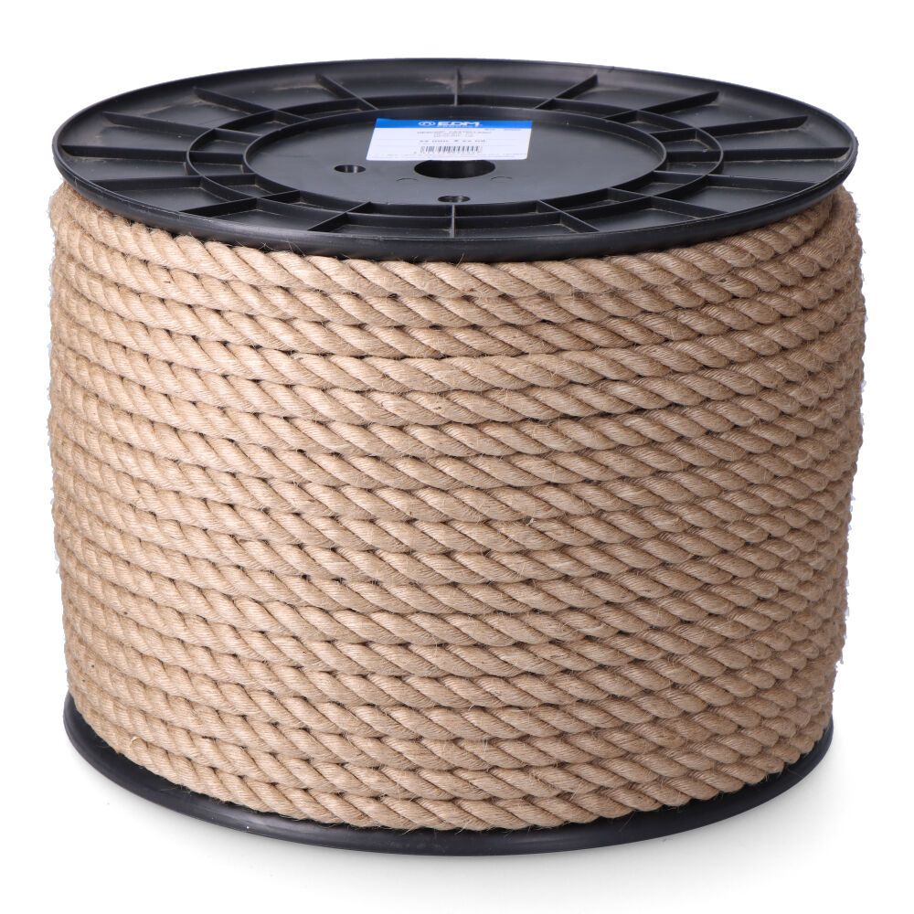 Corda de juta natural de 3 peças calibre 10 mm x 150 m
