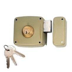 Fechadura de sobreposição com cilindro 5124A entrada 120mm, à direita 95124AHE12D lince
