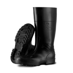 Bota de segurança de carbono preto S5 SRC, tamanho 46