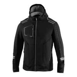Casaco técnico soft-shell tech, preto/cinzento, YORK,T4 - XL
