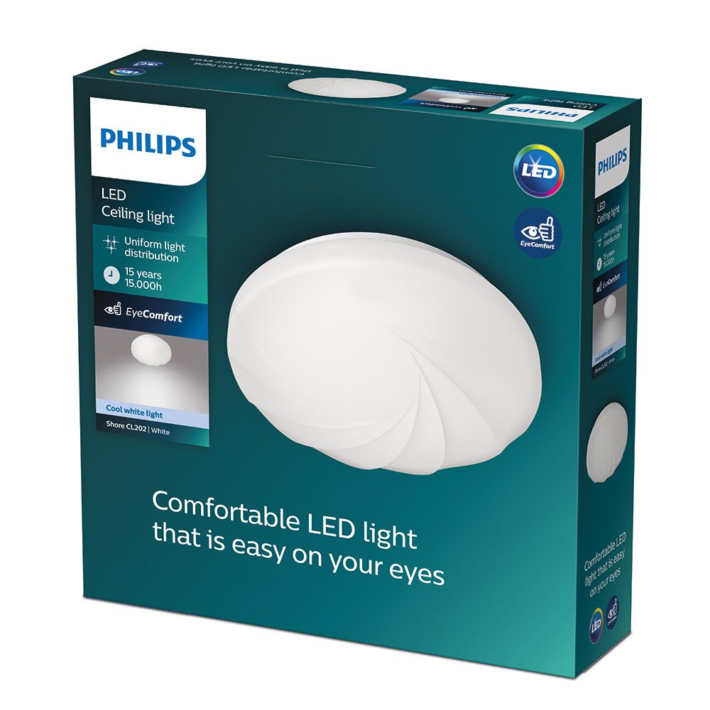 LUZ de tecto LED circular shore 17 W 4000 K 1900 LM Ø32 x 7,2 cm - Image 3