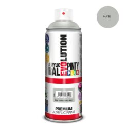 Spray de tinta acrílica evolução 520 cc ral 7035 cinza claro fosco 300 g